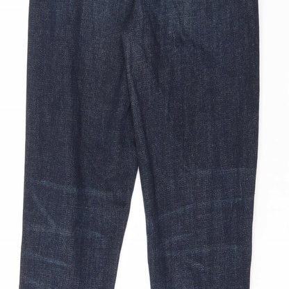 Womens UK Size 26 in J Brand Regular Fit Skinny Blue Jeans
