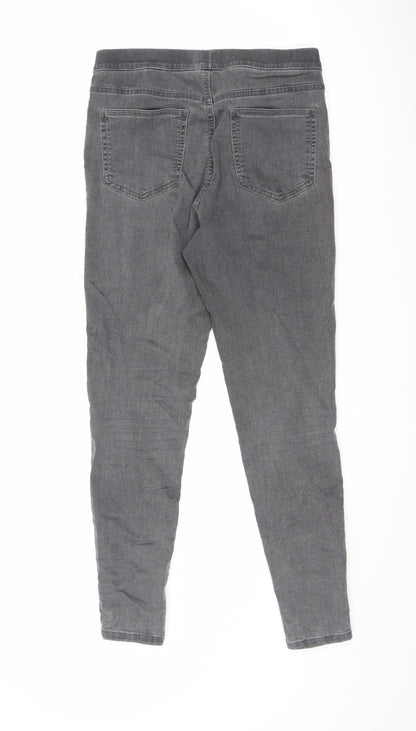 Womens UK Size 10 Marks and Spencer Regular Fit Jegging Grey Jeans