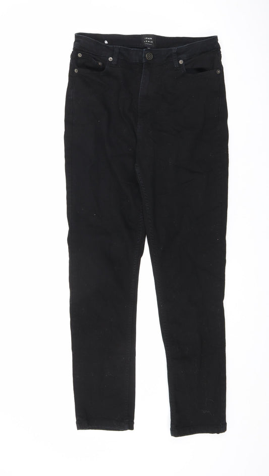 Womens UK Size 12 John Lewis Regular Fit Skinny Black Jeans
