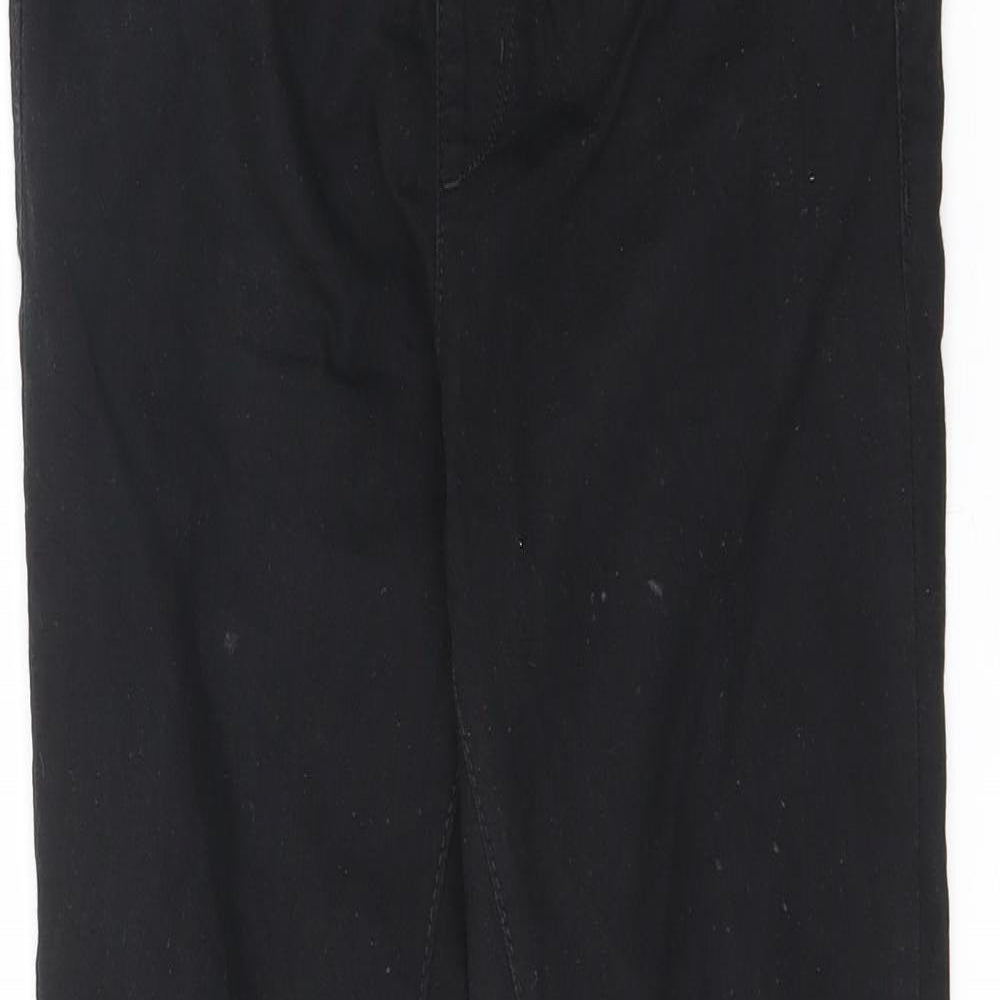 Denim & Co. Womens Black Cotton Jegging Jeans Size 8 L29 in Regular