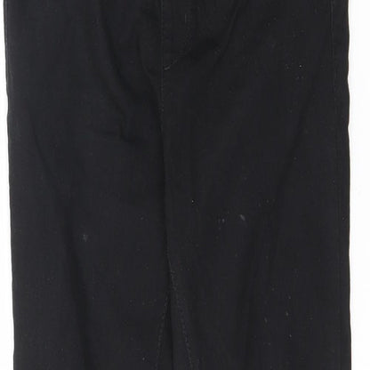 Denim & Co. Womens Black Cotton Jegging Jeans Size 8 L29 in Regular