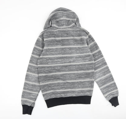Mens UK Size XS Lee Cooper Grey Pullover Hoodie