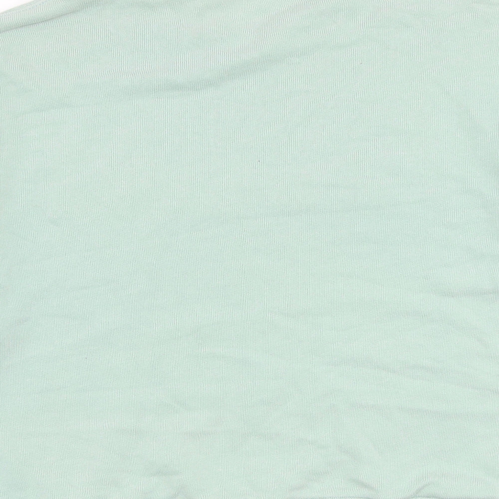 STYLE TANG Womens Green Polyester Pullover Sweatshirt Size M Pullover