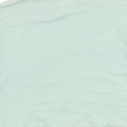 STYLE TANG Womens Green Polyester Pullover Sweatshirt Size M Pullover