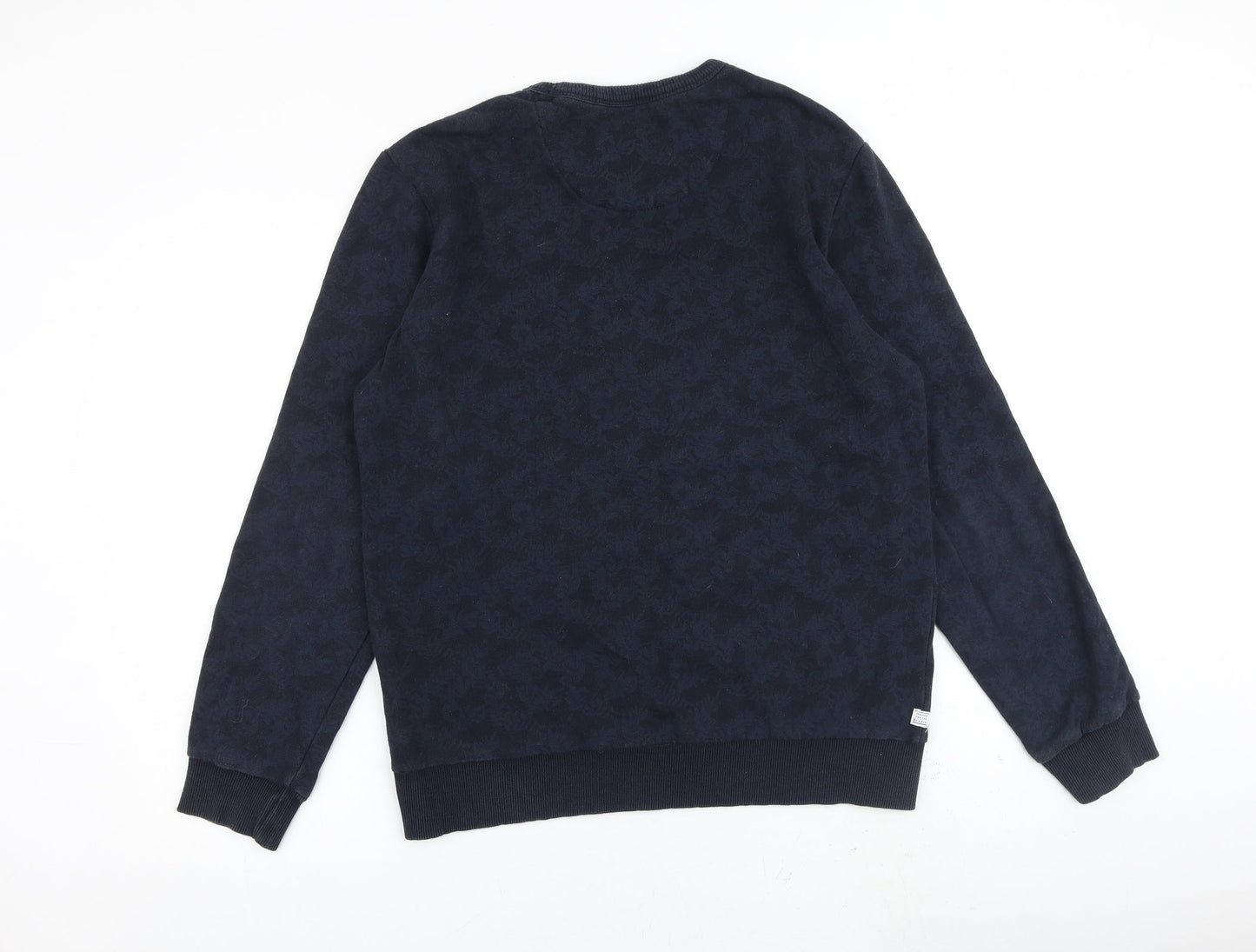 Mens UK Size L NEXT Blue Pullover Sweatshirt