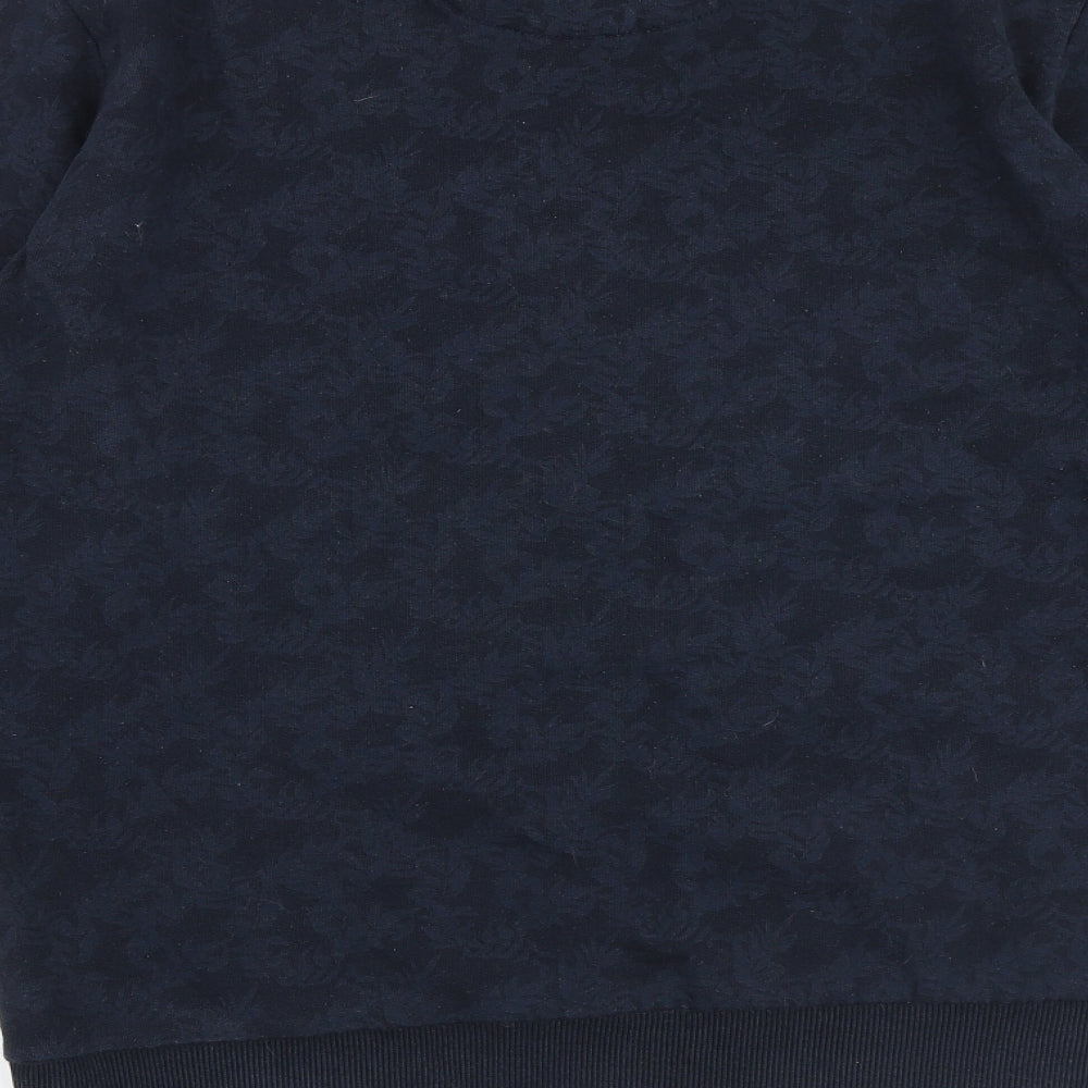 Mens UK Size L NEXT Blue Pullover Sweatshirt
