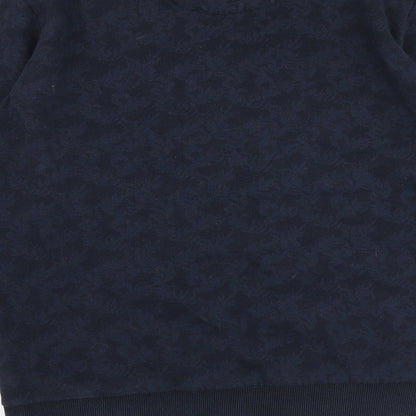 Mens UK Size L NEXT Blue Pullover Sweatshirt