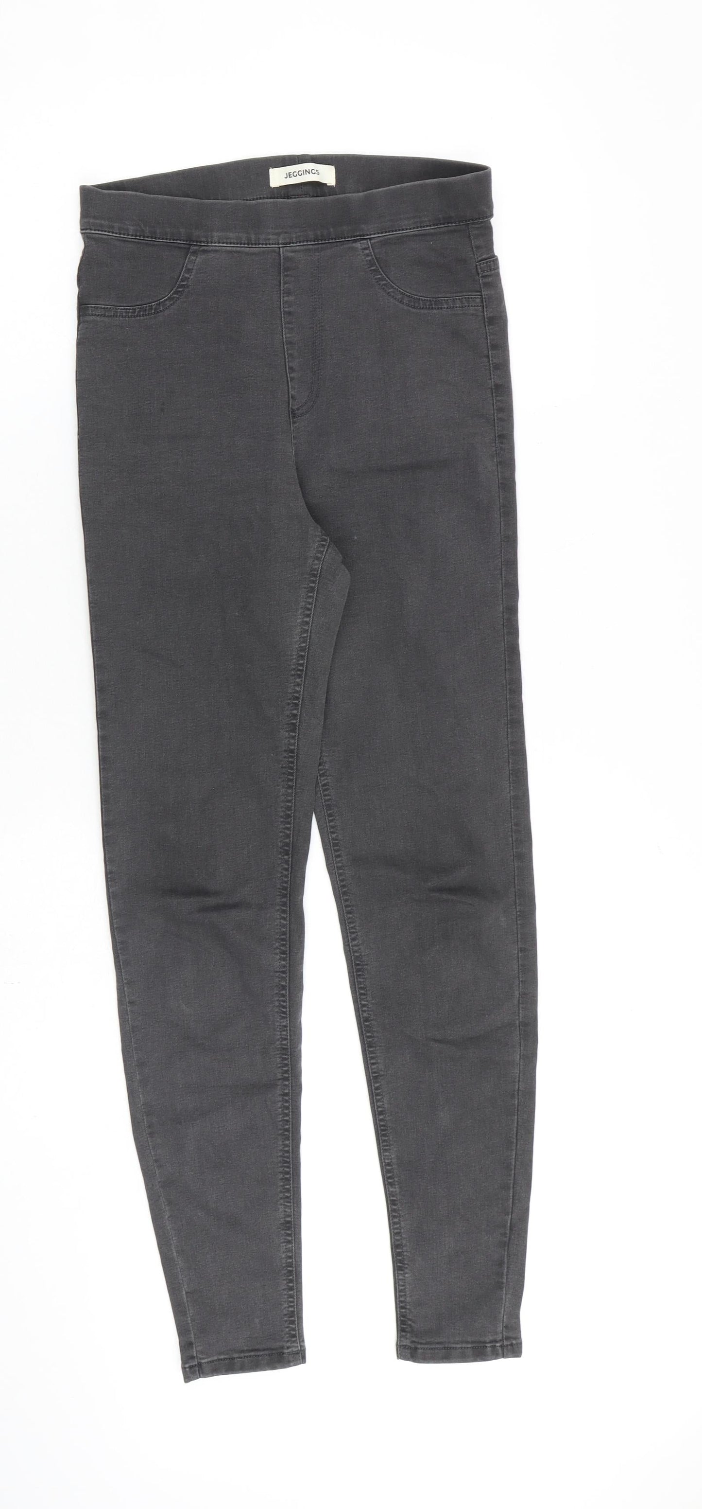 Womens UK Size 8 Marks and Spencer Regular Fit Jegging Grey Jeans