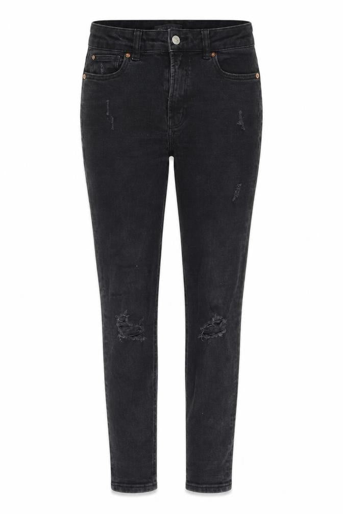 Womens UK Size 12 Denim & Co. Regular Fit Skinny Grey Jeans