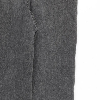Womens UK Size 14 Marks and Spencer Regular Fit Skinny Grey Jeans