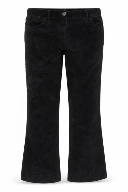Womens UK Size 34 in Marks and Spencer Regular Fit  Black Trousers