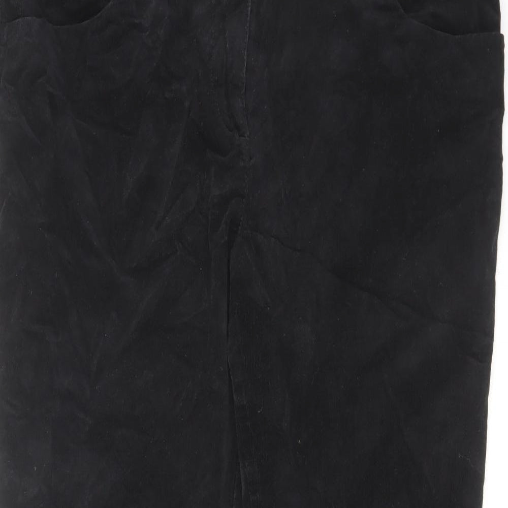 Womens UK Size 34 in Marks and Spencer Regular Fit  Black Trousers