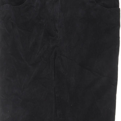 Womens UK Size 34 in Marks and Spencer Regular Fit  Black Trousers