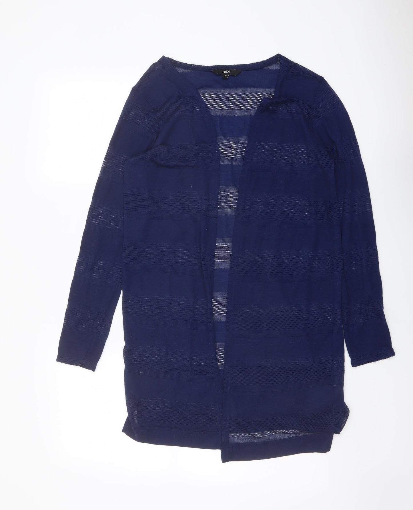 Womens UK Size 10 NEXT Blue Cardigan Jumper