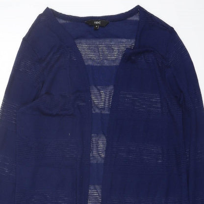 Womens UK Size 10 NEXT Blue Cardigan Jumper