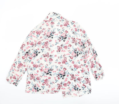 Womens UK Size 8 Select White Kimono Blouse