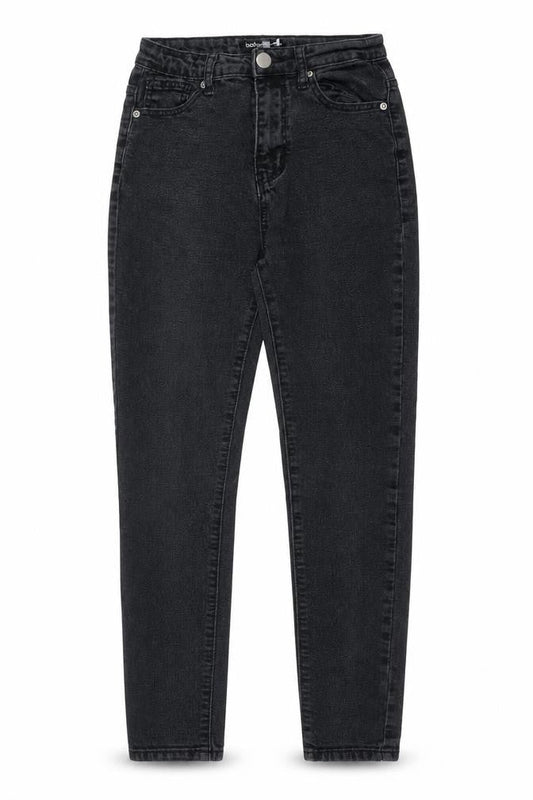 Womens UK Size 8 Boohoo Regular Fit Skinny Grey Jeans