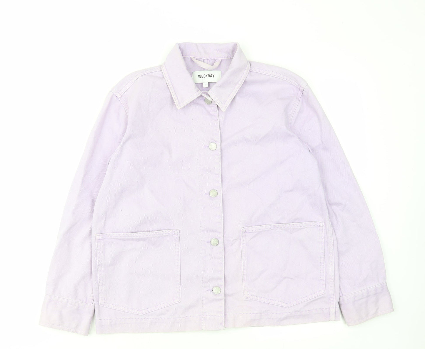 Womens UK Size XS Weekday Purple Jacket