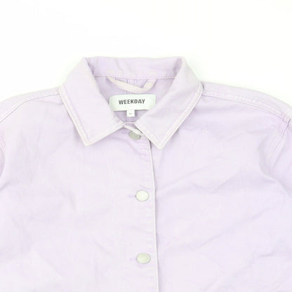 Womens UK Size XS Weekday Purple Jacket