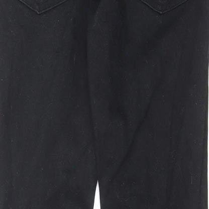 Mens UK Size 30 in Topman Slim Fit Skinny Black Jeans