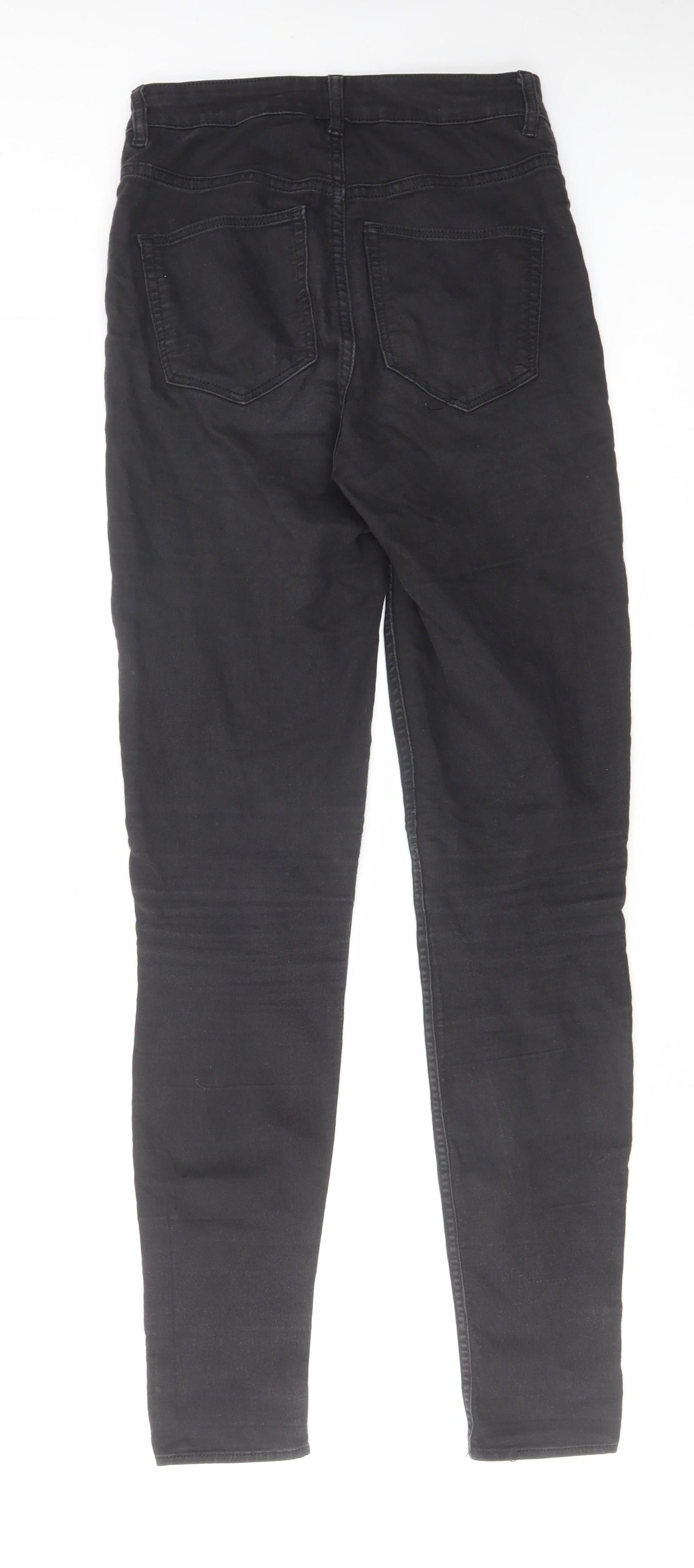 Womens UK Size 6 H&M Regular Fit Skinny Black Jeans