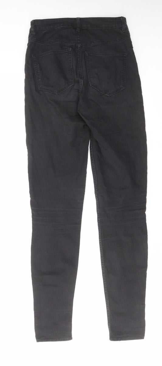 Womens UK Size 6 H&M Regular Fit Skinny Black Jeans