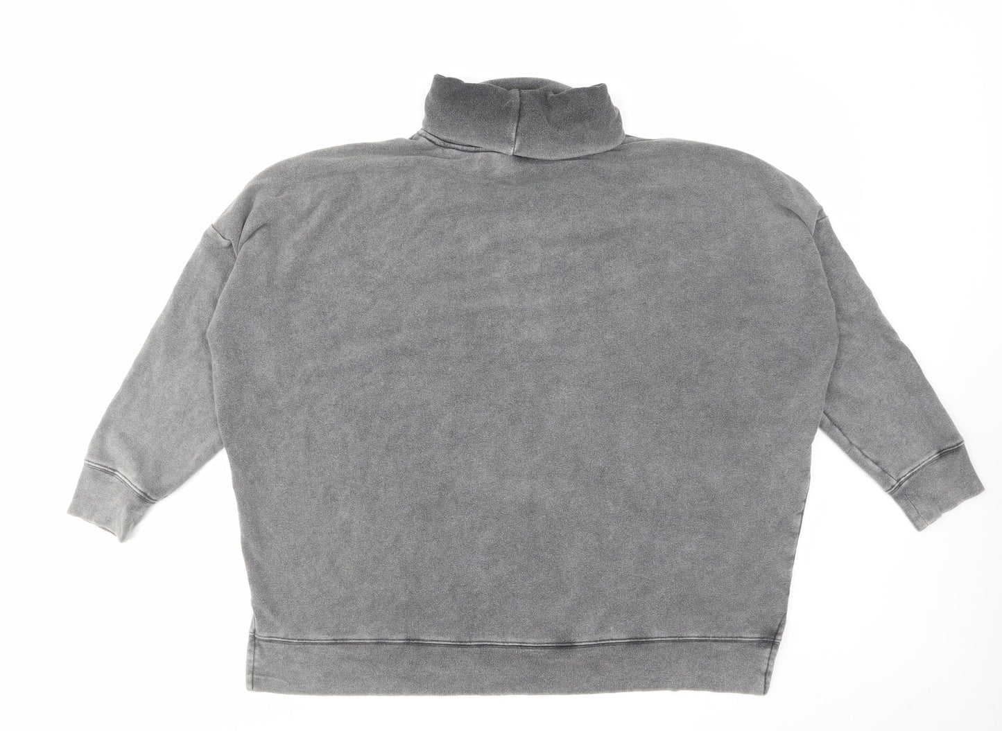 PINK Womens Grey Cotton Pullover Sweatshirt Size XS Pullover