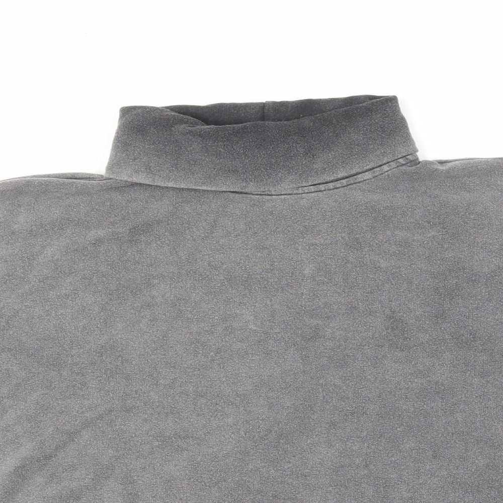 PINK Womens Grey Cotton Pullover Sweatshirt Size XS Pullover