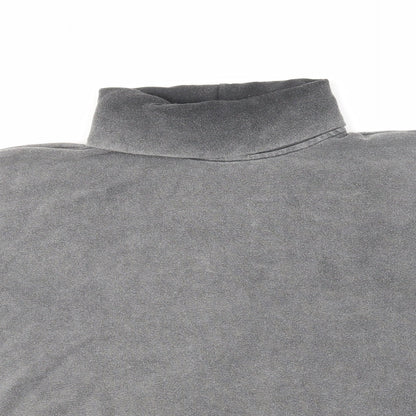 PINK Womens Grey Cotton Pullover Sweatshirt Size XS Pullover