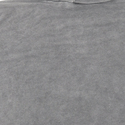 PINK Womens Grey Cotton Pullover Sweatshirt Size XS Pullover