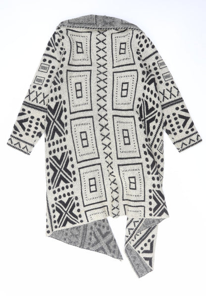 Womens UK Size M Klass Beige Cardigan Jumper