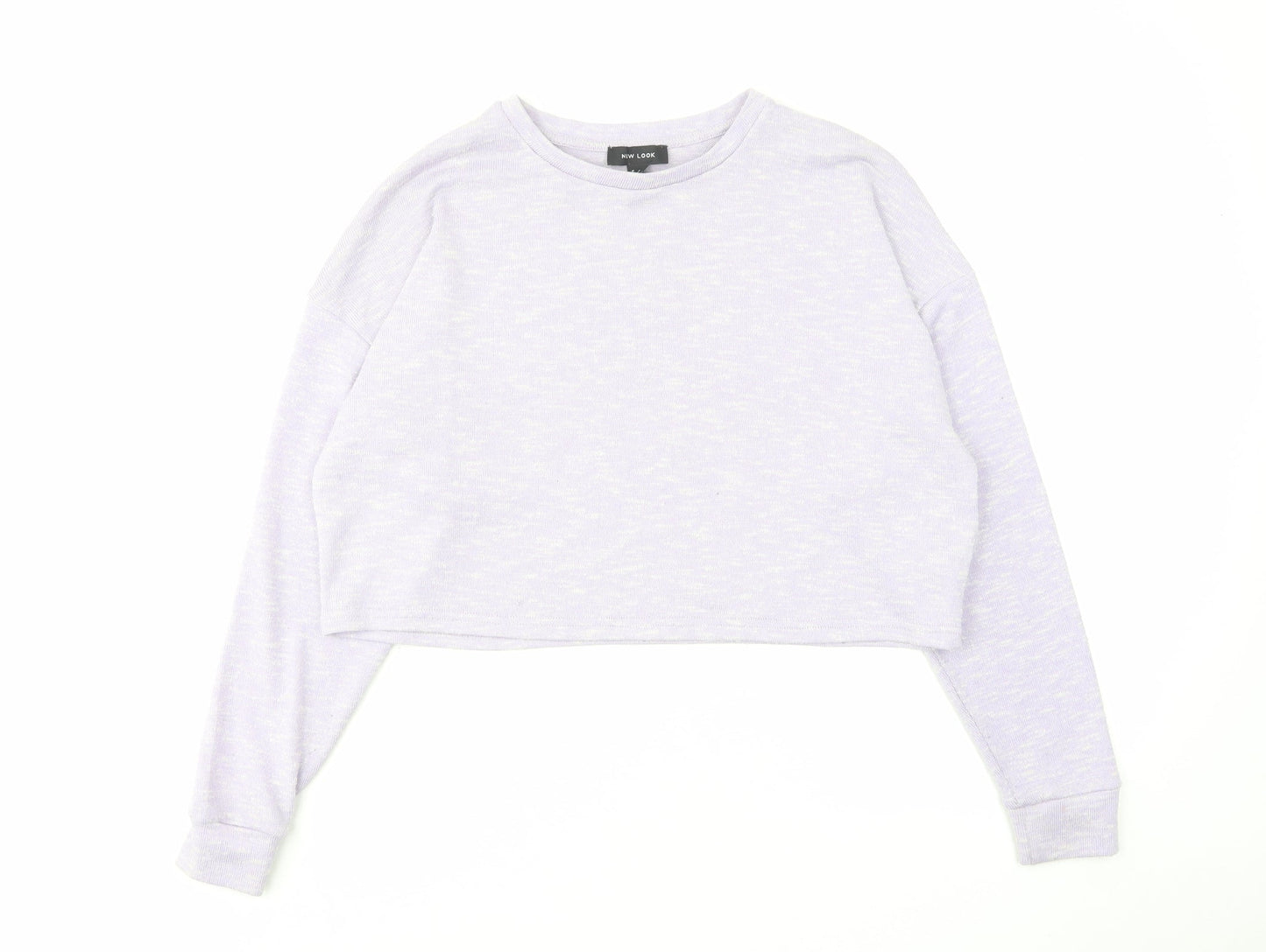 Womens UK Size S New Look Purple Pullover Jumper
