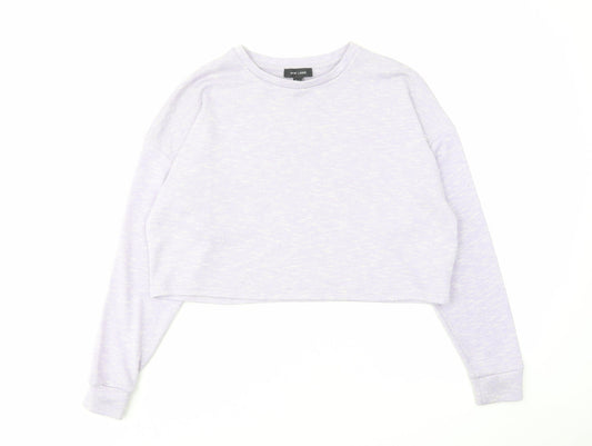 Womens UK Size S New Look Purple Pullover Jumper