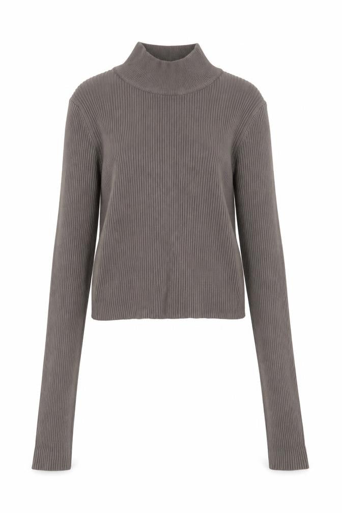 Womens UK Size XS Pull&Bear Grey Basic T-Shirt