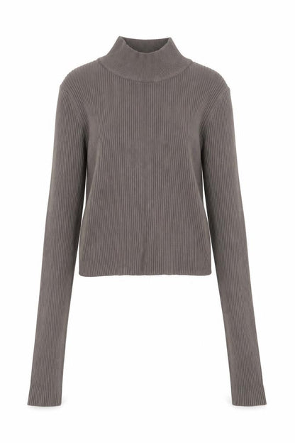 Womens UK Size XS Pull&Bear Grey Basic T-Shirt