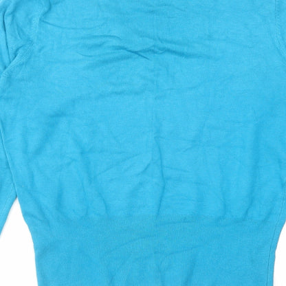 Womens UK Size 14 Debenhams Blue Pullover Jumper