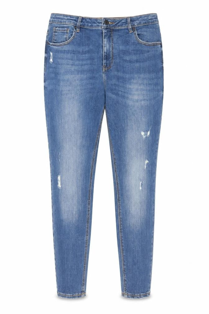 Womens UK Size 34 in VERO MODA Regular Fit Skinny Blue Jeans