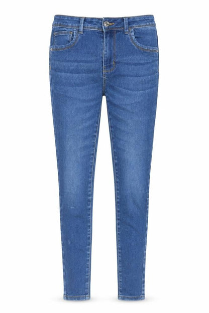 Womens UK Size 8 Denim & Co. Regular Fit Skinny Blue Jeans
