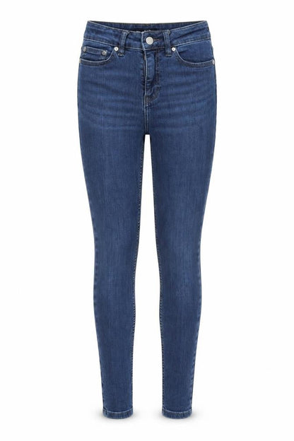 Womens UK Size 6 F&F Slim Fit Skinny Blue Jeans