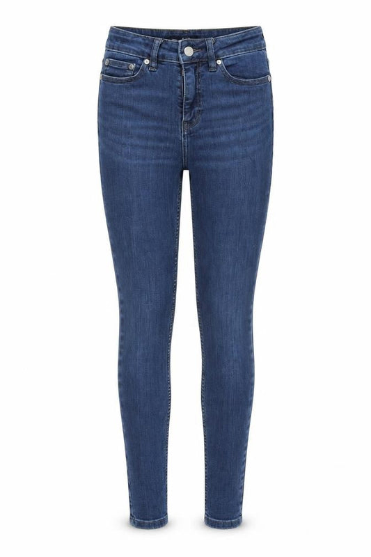 Womens UK Size 6 F&F Slim Fit Skinny Blue Jeans