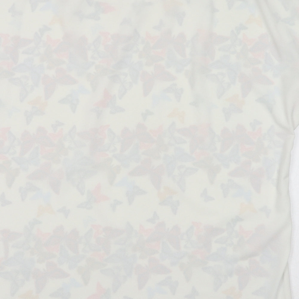 Womens UK Size 12 NEXT White Basic Blouse