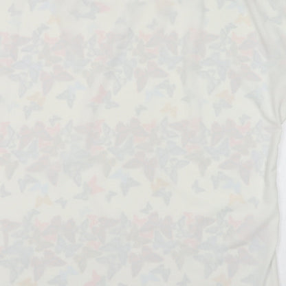 Womens UK Size 12 NEXT White Basic Blouse