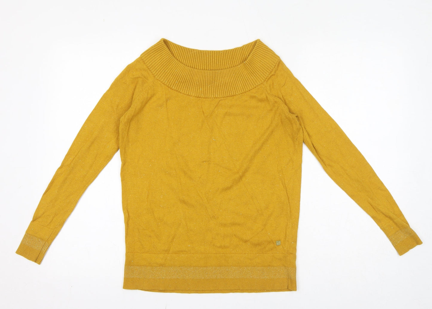 Womens UK Size 8 BiBA Yellow Pullover Jumper