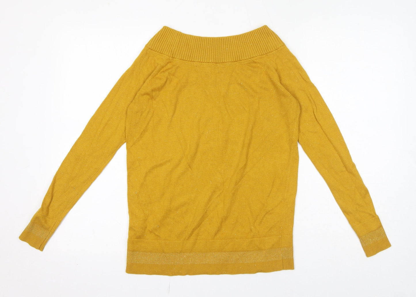 Womens UK Size 8 BiBA Yellow Pullover Jumper