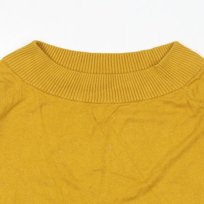 Womens UK Size 8 BiBA Yellow Pullover Jumper