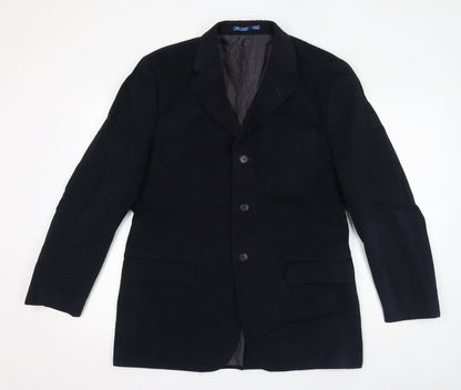Mens UK Size 40 Marks and Spencer Regular Blue Suit Jacket