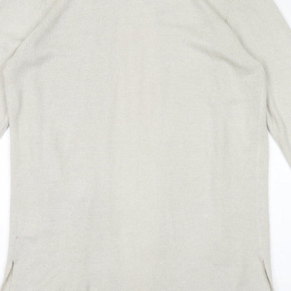 Womens UK Size S House of Fraser Ivory Cardigan Jumper