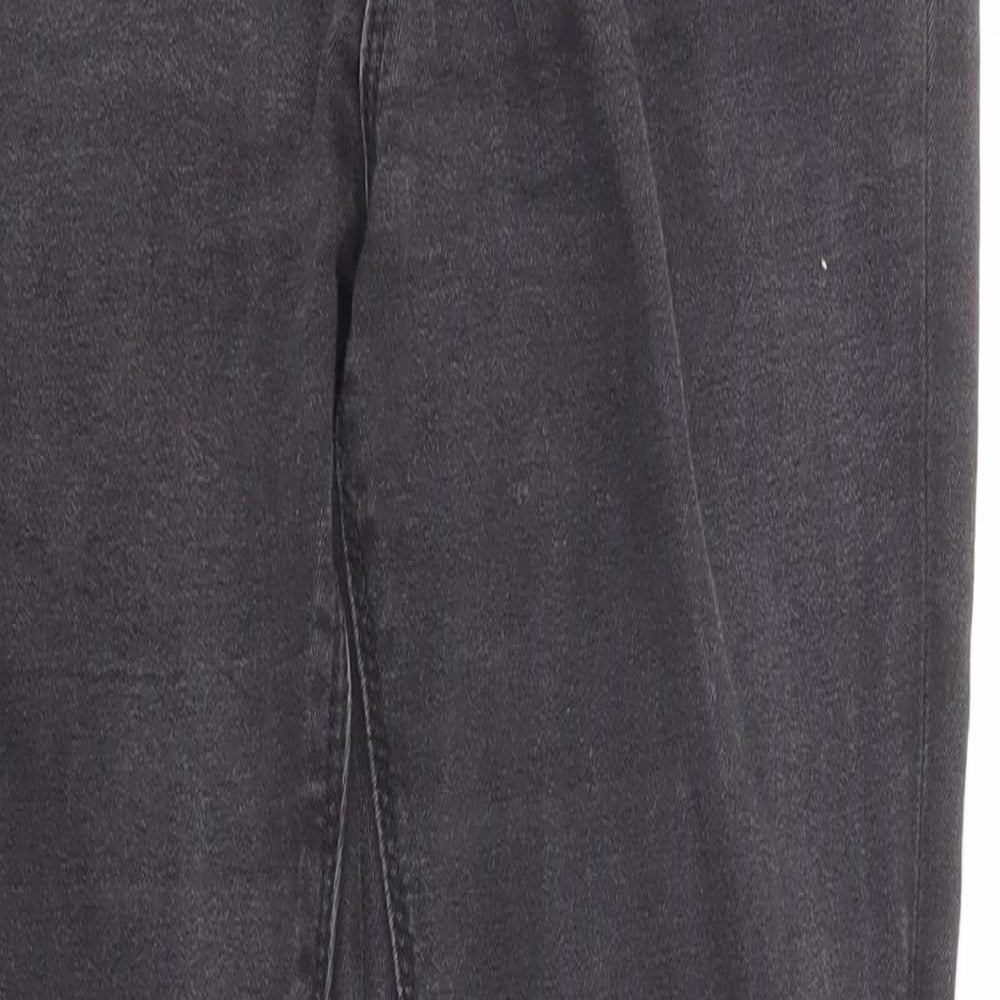 ASOS Womens Black Cotton Skinny Jeans Size 26 in L32 in Regular Zip