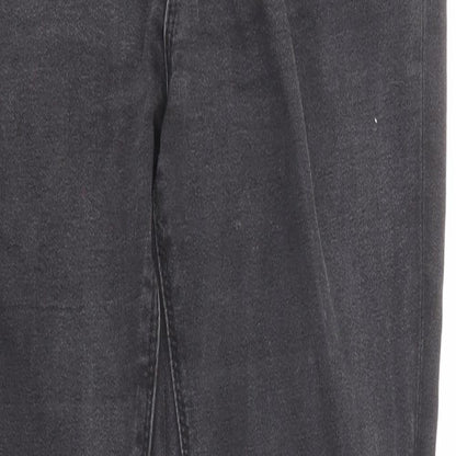 ASOS Womens Black Cotton Skinny Jeans Size 26 in L32 in Regular Zip