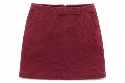 Womens UK Size 10 H&M A-Line Corduroy Skirt